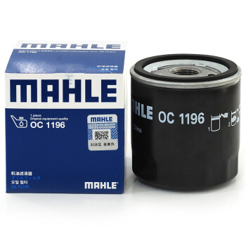 马勒(MAHLE)机油滤清器/滤芯/机油格/机滤OC1196 适配 EA211发动机 新朗逸（15-22款）EA211 1.2T 1.5
