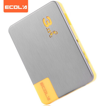 宜客莱（ECOLA）充电器 多口USB智能快速充电 电流保护 手机平板通用USB-HUB300 [4端口USB3.0高速集线器] 橙色