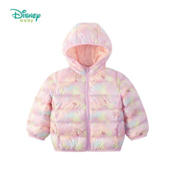 迪士尼(Disney)童装 儿童羽绒服男女宝宝加厚外套中小童轻羽绒上衣彩色5岁/身高120cm