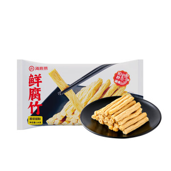 海底捞鲜腐竹118g/袋 速冻豆制品火锅丸料涮锅炒菜生鲜食材