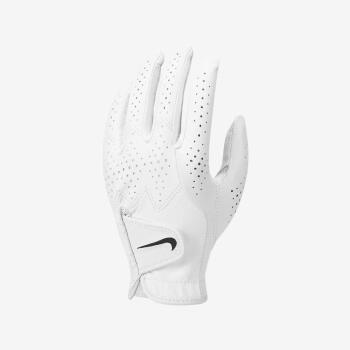 耐克（NIKE）专业高尔夫手套防滑舒适透气耐磨薄款吸汗运动手套 白色 S;Regular