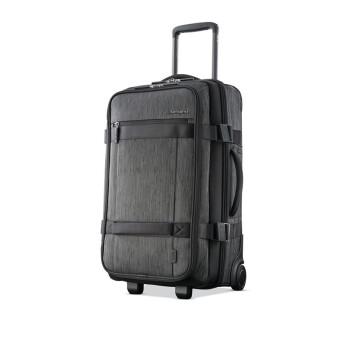 新秀丽（Samsonite）SXK系列男女行李箱 大容量拉杆旅行包 黑色/银色 1304461077