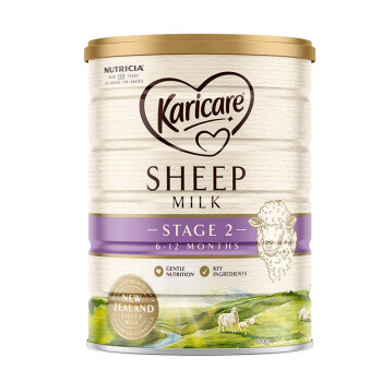 可瑞康（karicare）较大婴儿配方绵羊奶粉 2段(6-12个月) 900g 新西兰原装进口 
