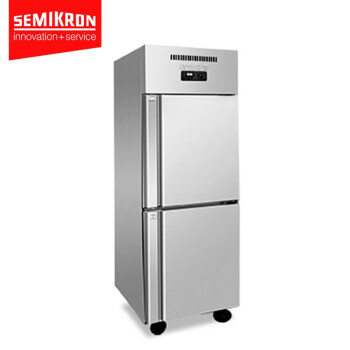 赛米控（SEMIKRON）四门六门冰箱保鲜柜冷藏冷冻双温立式厨房冰柜四开门冰箱商用 上下双门冷柜（冷藏款）