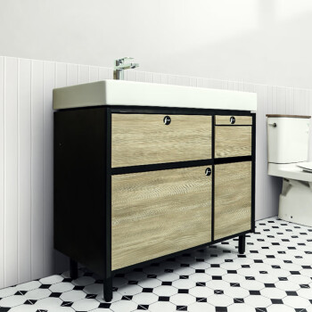 科勒（KOHLER）博纳浴室柜900mm浴室家具组合欧式台盆洗脸柜组合套装20020T K-20020T-M-TP2