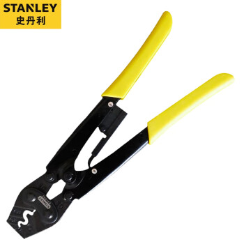 史丹利（STANLEY）棘輪式端子壓接鉗壓線鉗冷壓接鉗象鼻子 0.75-6mm²  84-840-22