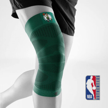 保而防（BAUERFEIND）运动护膝NBA湖人队款篮球装备健身跑步足球专业轻便透气运动护具 波士顿凯尔特人 XS
