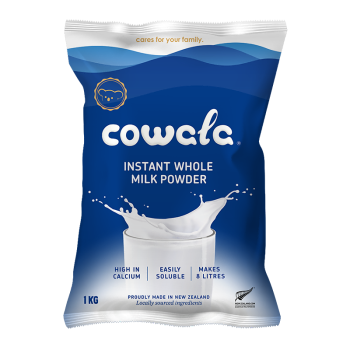 咔哇熊（Cowala）咔哇熊 新西兰奶源 学生速溶奶粉成人中老年高钙牛奶粉 全脂奶粉1kg
