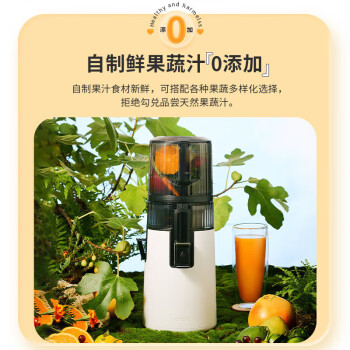 惠人（HUROM）韩国进口原汁机家用水果多功能全自动小型榨汁机渣分离新款 白色 h70ft-bic06