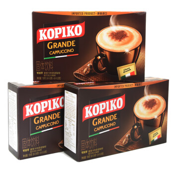 可比可咖啡72袋拿铁摩卡白咖啡卡布奇诺等组合进口kopiko意式咖啡熬夜 卡布奇诺72袋（至26年1月）