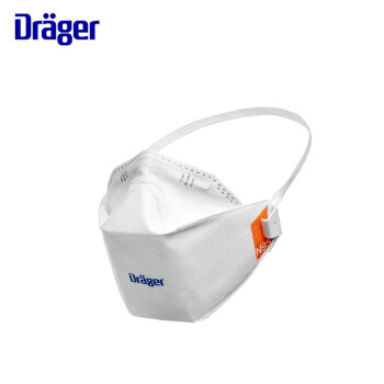 德尔格Dräger 立体3D防护20只/盒N95口罩 防雾霾花粉PM2.5防尘口罩 呼吸敏感出差高端专用 1950