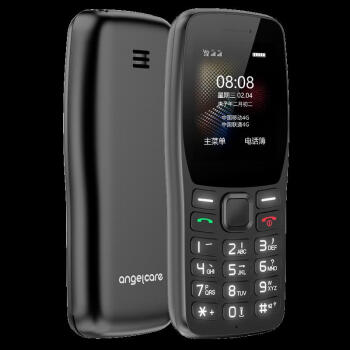 中兴（ZTE）中兴守护宝 K230安卓伯恩通4G老年机按键功能机学生手机 K210黑色4G