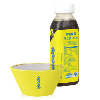 xywlkj果然豆 黑糖浆黑糖果露芋圆奶茶甜品汤底冰品专用 普通黑糖糖浆380克 380kg 380袋