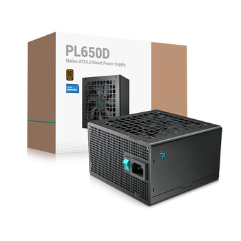 九州风神（DEEPCOOL）额定650W PL650D铜牌ATX3.0电脑电源（主动PFC/电路保护/双显卡供电/5年保障）