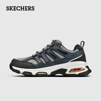 斯凯奇（Skechers）男鞋运动鞋舒适厚底缓震跑步鞋时尚复古休闲鞋