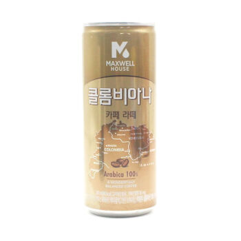 食芳溢韩国进口饮品麦斯威尔咖啡饮料多种口味易拉罐装便携240ml/罐 拿铁咖啡饮料3罐