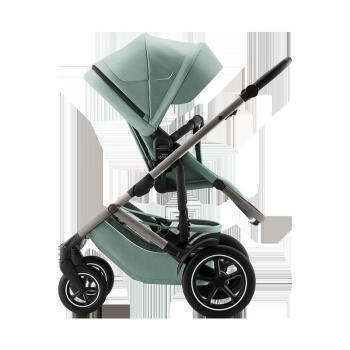 宝得适（BRITAX）宝得适婴儿车推车可坐可躺轻便双向高景观遛娃神器 松石绿