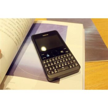 諾基亞（NOKIA）諾基亞210全鍵盤內存卡jar遊戲小說MP3聽歌拍照學生字典戒網手機 黑色移動版 套餐一一電一充
