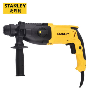 史丹利 STANLEY多功能轻型电锤800W可调速三用冲击电钻电锤SHR263K-A9