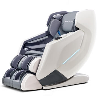 尚铭电器（SminG）尚铭按摩椅家用全身精灵智控健康检测豪华新款多功能沙发839L 太空灰