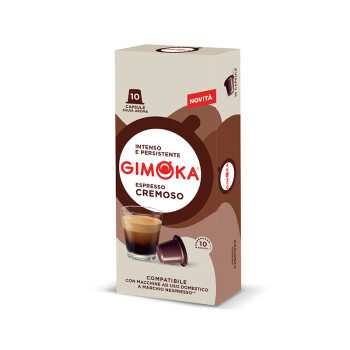 意沫咖GIMOKA意大利进口咖啡胶囊兼容nes小米心想咖啡机 意式香浓｜浓度10