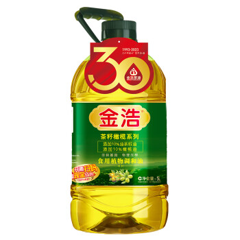 金浩（JINHAO）茶籽橄榄食用植物调和油5L