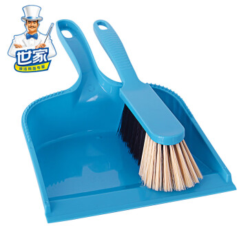 世家（MR.SIGA）小掃把小簸箕 小掃帚畚鬥套裝 家用清潔掃地便攜清掃桌麵工具 世家小掃把小簸箕 小掃帚畚鬥套