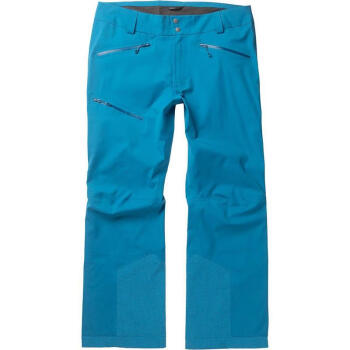 猛犸象（MAMMUT）男士休闲裤 Masao Hardshell 新款简约舒适防风保暖户外冲锋裤 Sapphire 40