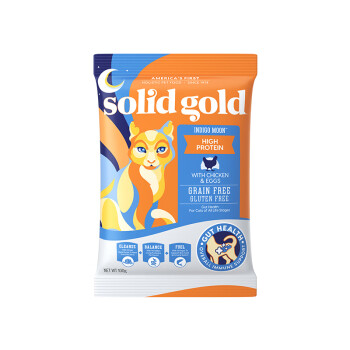 素力高（SolidGold）进口高蛋白 金装金素鸡 成猫幼猫全价猫粮 100g