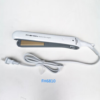 飞科直发器蛋卷学生发型师电夹板陶瓷熨板烫发拉直板迷你型卷发器 FH6810 白色