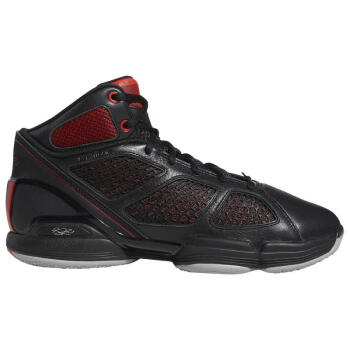 阿迪达斯 （adidas）男士篮球鞋 Adizero Rose 1.5 复古轻量透气稳定支撑耐磨篮球鞋 Black/Red 44.5