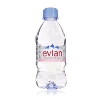 食怀EVIAN 依云泉水 330ml 500ml法国原装进口泉水喷雾水苏打水 330ML2瓶