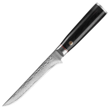 铁匠世家67层大马士革钢分割刀 5.5寸不锈钢房切肉刀具厨师分割刀 5.5寸T骨刀