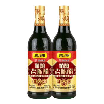 东湖五年陈醋精酿零添加6.5度泡黑豆生产日期23年11月 500ml*2瓶（五年）