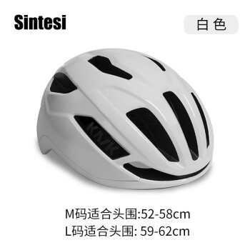 KASK SINTESI公路自行车骑行头盔安全帽男女通用破风头盔装备 白色 L