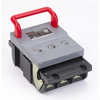 德力西电气熔断断路器式隔离开关HR6-63A100A125A160A250A400A630/30 32A 3P