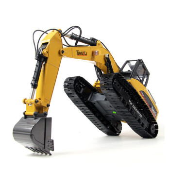童励（TL）童励23通道汇纳580挖掘机全金属遥控车遥控玩具挖土机工程车模型 580挖机金属版