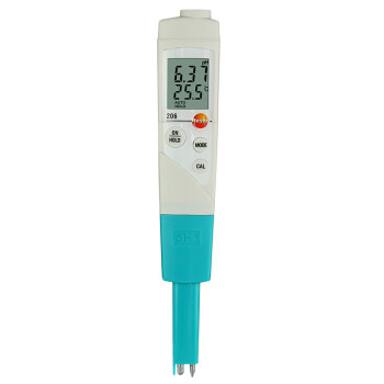 德图（testo）206-pH2 pH计酸碱度计 PH半固体物质酸度测量仪05632062