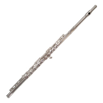 亨德尔日本珍珠Pearl Flute纯银长笛 17孔505RBE开孔镀银