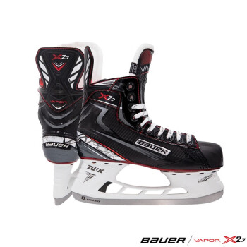 靠森（Kaooseen）高品质Bauer x2.7冰刀鞋冰球鞋 鲍尔儿童成人冰球鞋刀男女冰鞋冰 X27冰鞋鞋 28