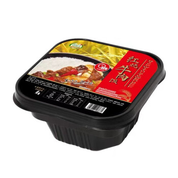 皓康自热米饭520克12盒特大份量煲仔整箱容量微不辣方便速加免煮 红烧牛肉