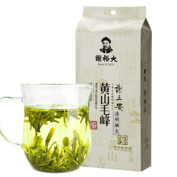 谢裕大春茶绿茶2024新茶黄山毛峰特级明前100g清明嫩尖安徽茶叶自己喝 清明嫩尖100g*1袋