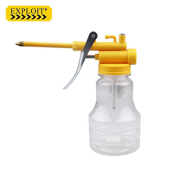 开拓（EXPLOIT） 350ml透明机油壶注油器喷油壶 350ml
