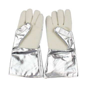 SAFEMAN君御SF533-36 350度耐高温隔热手套铝箔背可防辐射热耐热防热烤箱烘培手套