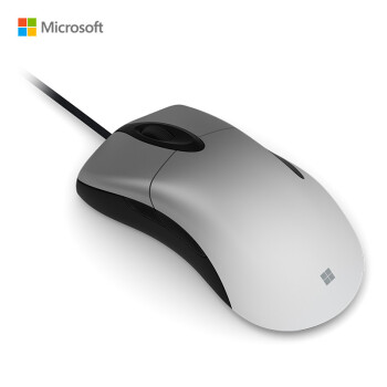 微软 (Microsoft) Pro IntelliMouse 银珀 | 有线鼠标 电竞光学引擎 16000DPI RGB尾灯 游戏鼠标