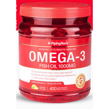 美國原裝樸諾深海魚油omega3軟膠囊DHA歐米伽3成年人 深海魚油400粒
