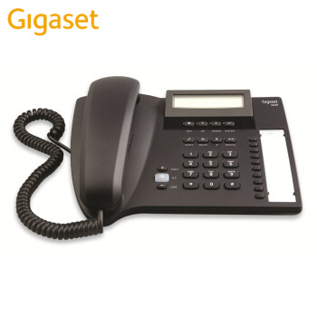 集怡嘉(Gigaset)原西門子品牌 5020辦公座機 家用電話機(黑色)