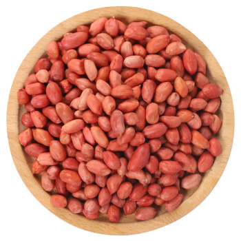 鹤来香（HELAIXIANG）红皮花生米400克  四粒红五红汤原料五谷杂粮粗粮