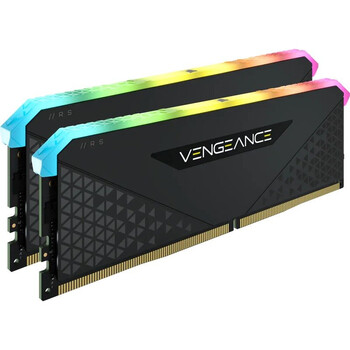 Corsair 海盗船VENGEANCE RGB RS DDR4内存3200频率16GB(2x8) 黑色CMG16GX4M2E3200C16 16GB(2*8)