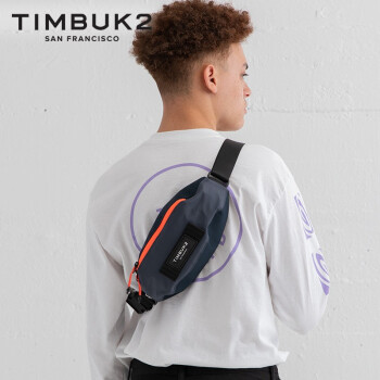 TIMBUK2美国天霸兔 胸包单肩包斜跨包腰包休闲运动包背包帆布包 Slacker系列-朝霞色